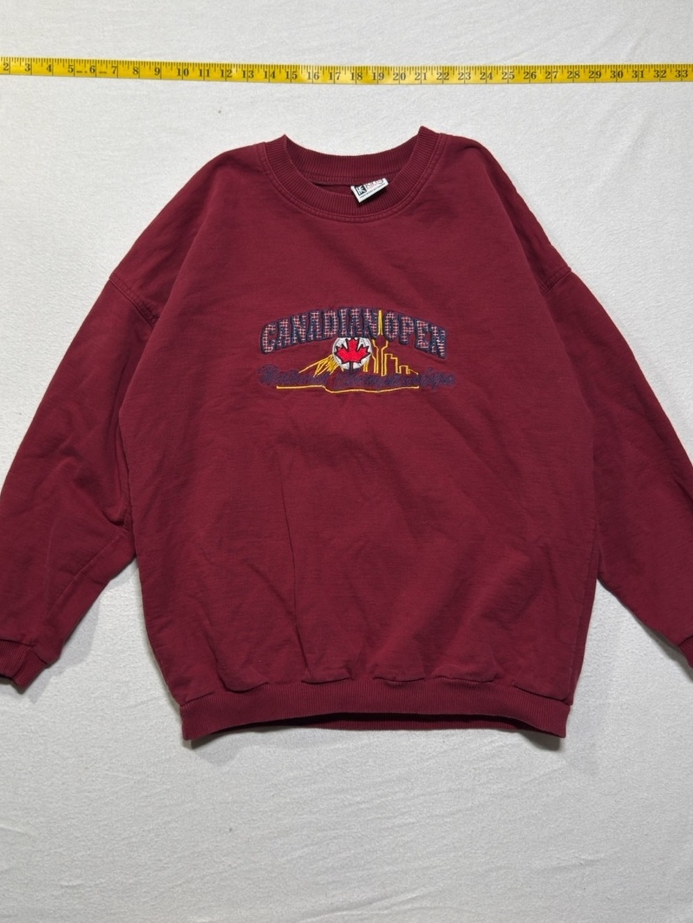 King Fashions Canadian Open National Championships Embroidered Crewneck